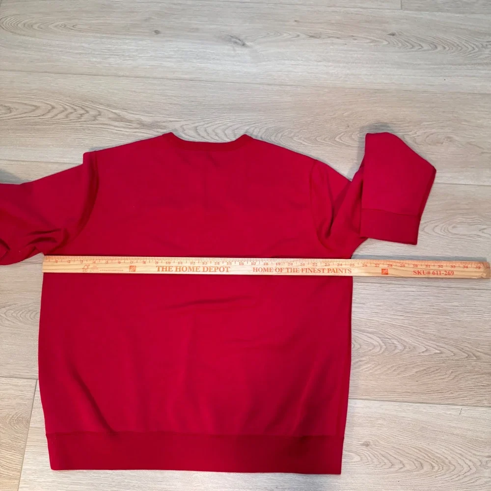 Polo Ralph‎ Lauren Performance Red Crewneck Sweatshirt Mens XL Embroidered Pony